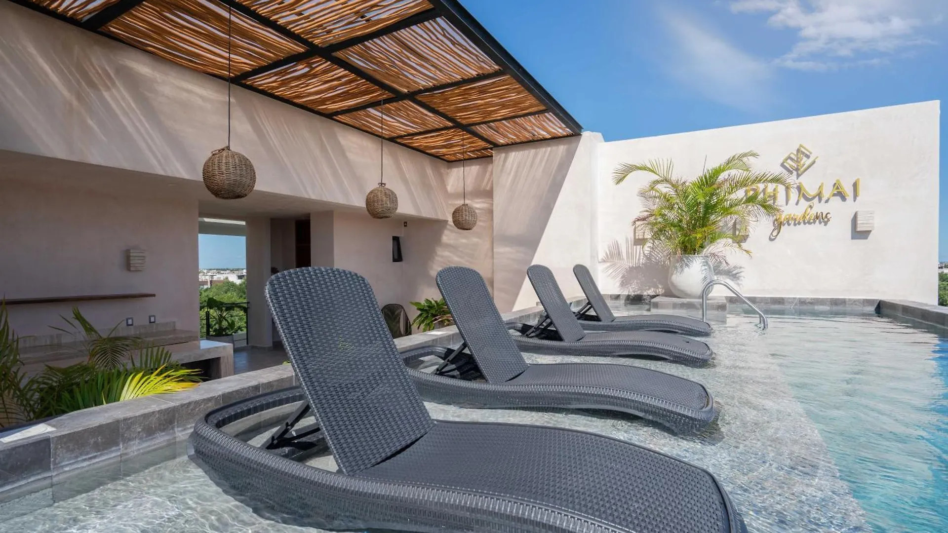 アパート Phimai Suite & Infinity Pool, Fast Wifi, Nespresso & Netflix トゥルム メキシコ
